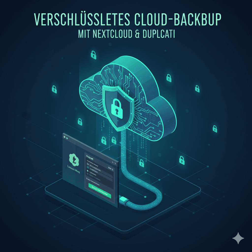 Verschlüsselte Cloud-Backups mit Nextcloud