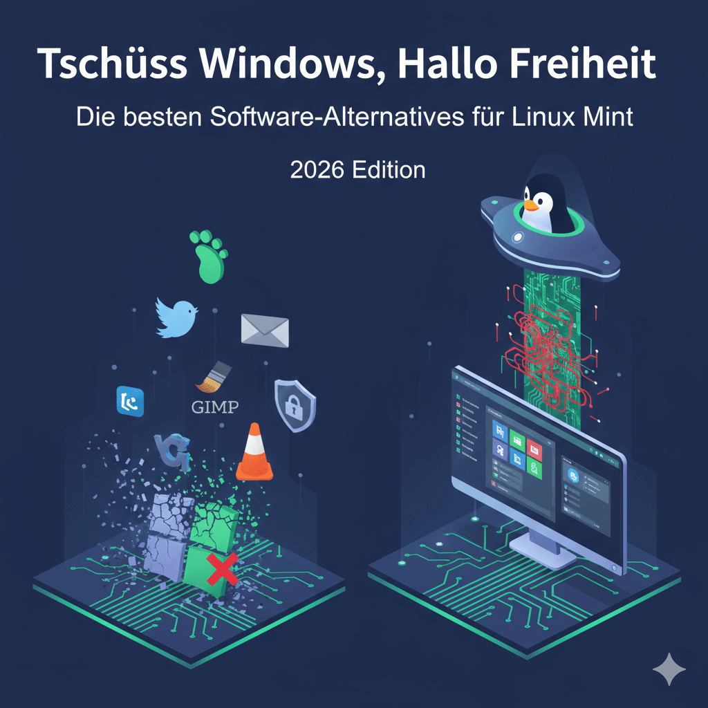 Tschüss Windows, Hallo Freiheit: Die besten Software-Alternativen für Linux Mint